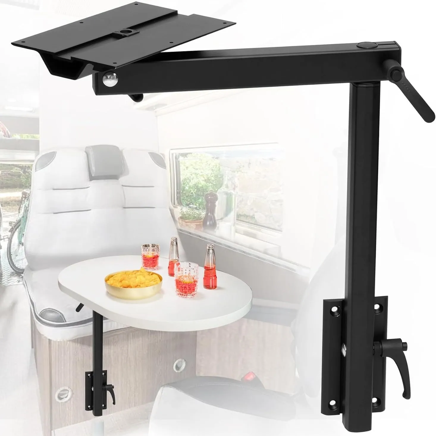 RV Yacht Activity Rotating  Legs , Removable Table Legs Table Rack, Hidden Table Legs, Pull-out  Legs