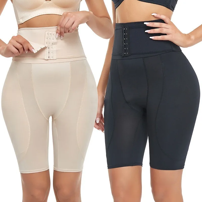 

High Waist Tummy Control Butt Lifter Shapewear Shorts Women Hip Enhancer Padded Underwear Seamless Plus Size S-6XL