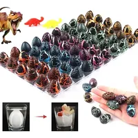 New 20pcs Magic Dinosaur Hatching Growing in Water Grow Egg Animal Breeding Process Educational Teaching Funny Toys for Kid