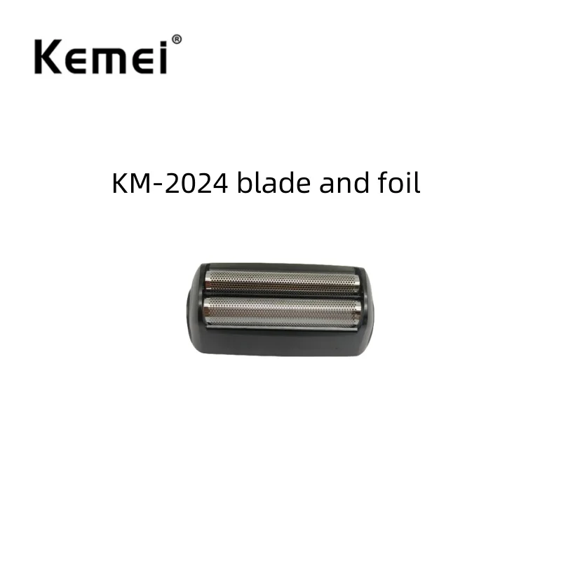 Kemei KM-2024 Shaver Replacement Blade Head and Foil Genuine Factory-produced Razor Original Replacement Accessories
