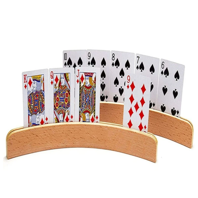 2 STKS HandsFree Game Kaarthouder Speelkaart Display Poker Houder voor Alle Leeftijden