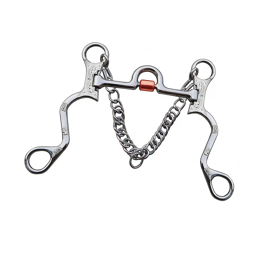 Snaffle Bits para treinamento de cavalos, equipamento equestre, design multi-loop, aplicações de aço inoxidável, cavalo Bridle, BT1151