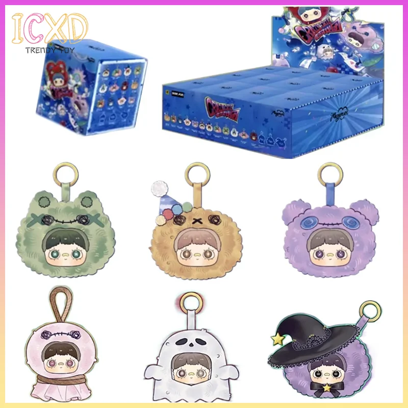 

Новая подлинная плюшевая слепая коробка Maymei V6 Crazy Circus, кукла для девочек, сумка, подвеска, загадочная коробка, плюшевая кукла, подарок на день рождения, Хэллоуин