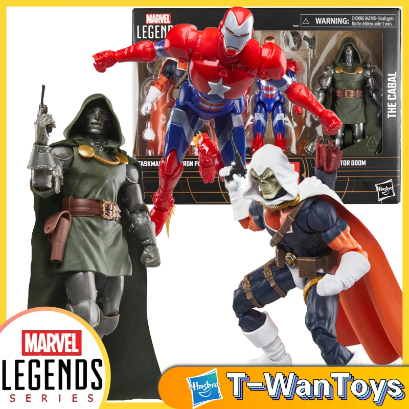 

Hasbro Marvel Legends Series The Cabal 85Th Anniversary Comics Collectible 6-Inch Figures, Taskmaster, Iron Patriot, Doctor Doom