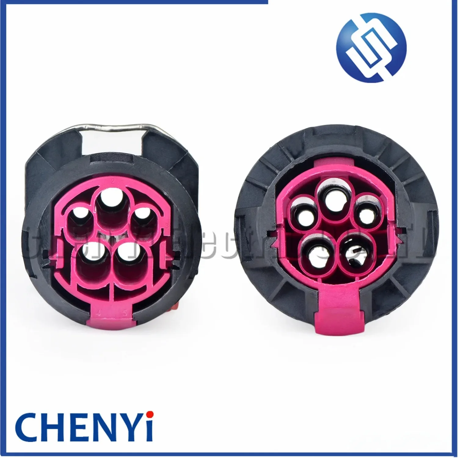 5 Pin Automotive waterproof connector Headlight Wire harness plug 8D0971966 With pins For J6 J6P J6L