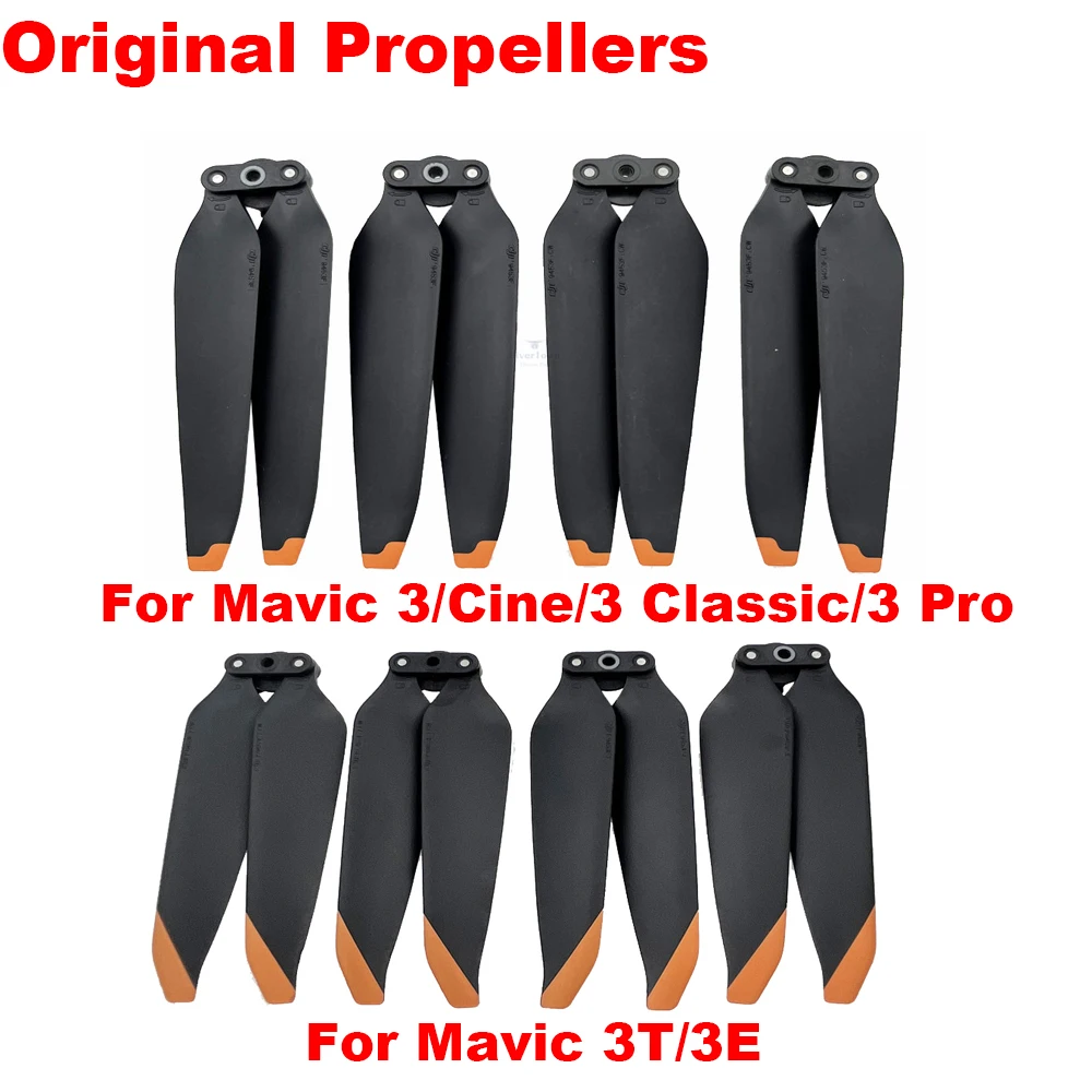 4 шт. оригинальный пропеллер для DJI Mavic 3/3 Classic/3 Pro/3T/3 Enterprise, быстросъемная опора для дрона, запасная часть на складе