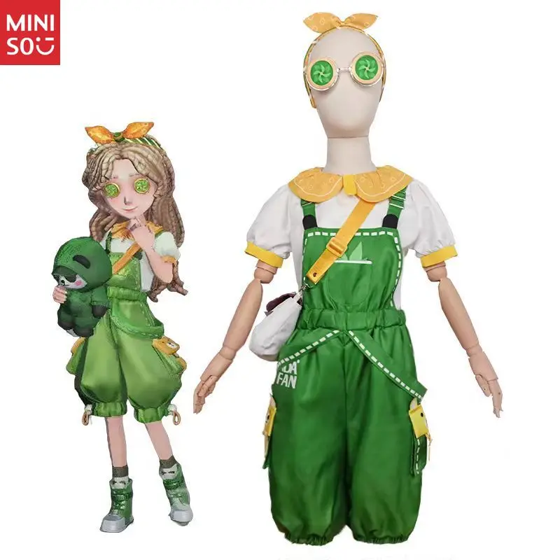 

Miniso 5th Personality Cos Costume Little Girl Rolling Partner Survivor Kids Suit Game Playing Costume