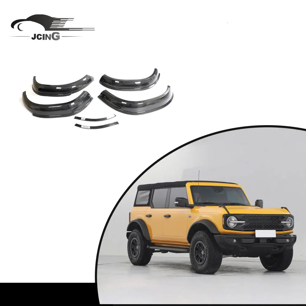 

Factory OEM ODM Carbon Fiber Wheel Arch Trims for Ford Bronco 2021-2022