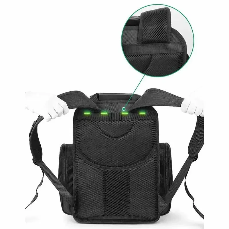 Large Capacity Professional Hardware tool Bag Multi-functional Electricians Storage Tool Packaging Bags Portable Backpack