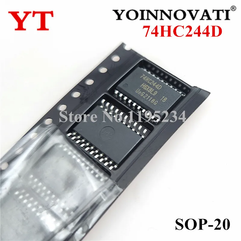 100pcs/lot 74HC244D 74HC244  SOP20 IC Best quality