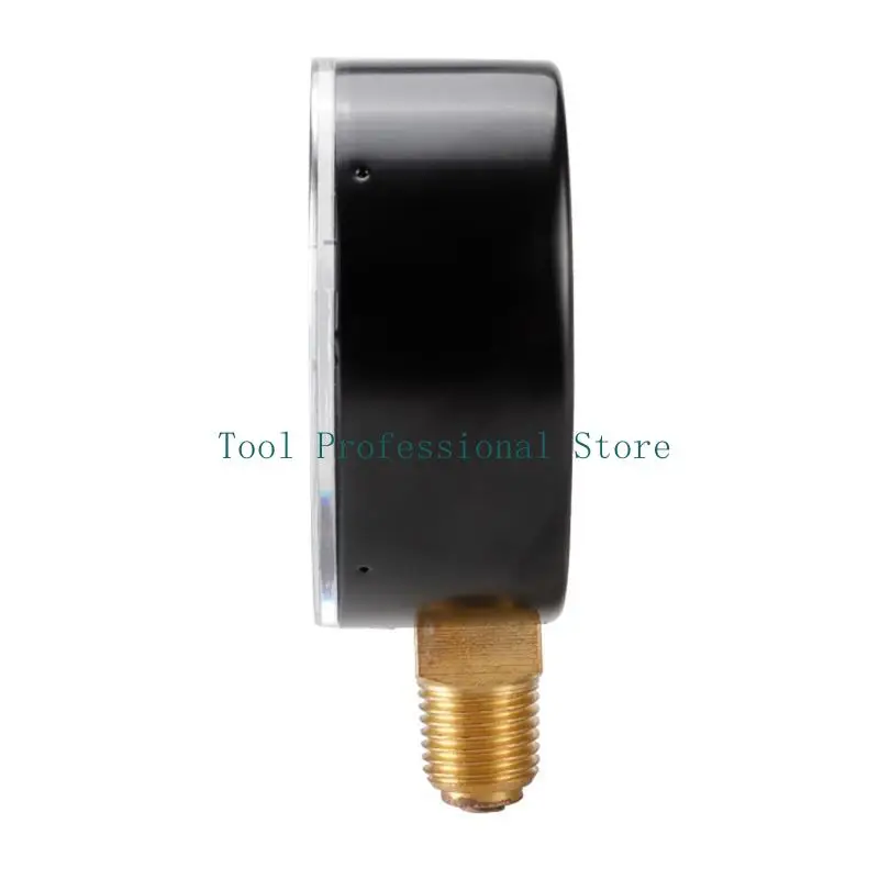 57QF 압력계 수압 다이얼 유압 압력 게이지 미터 압력계 1/8" NPT