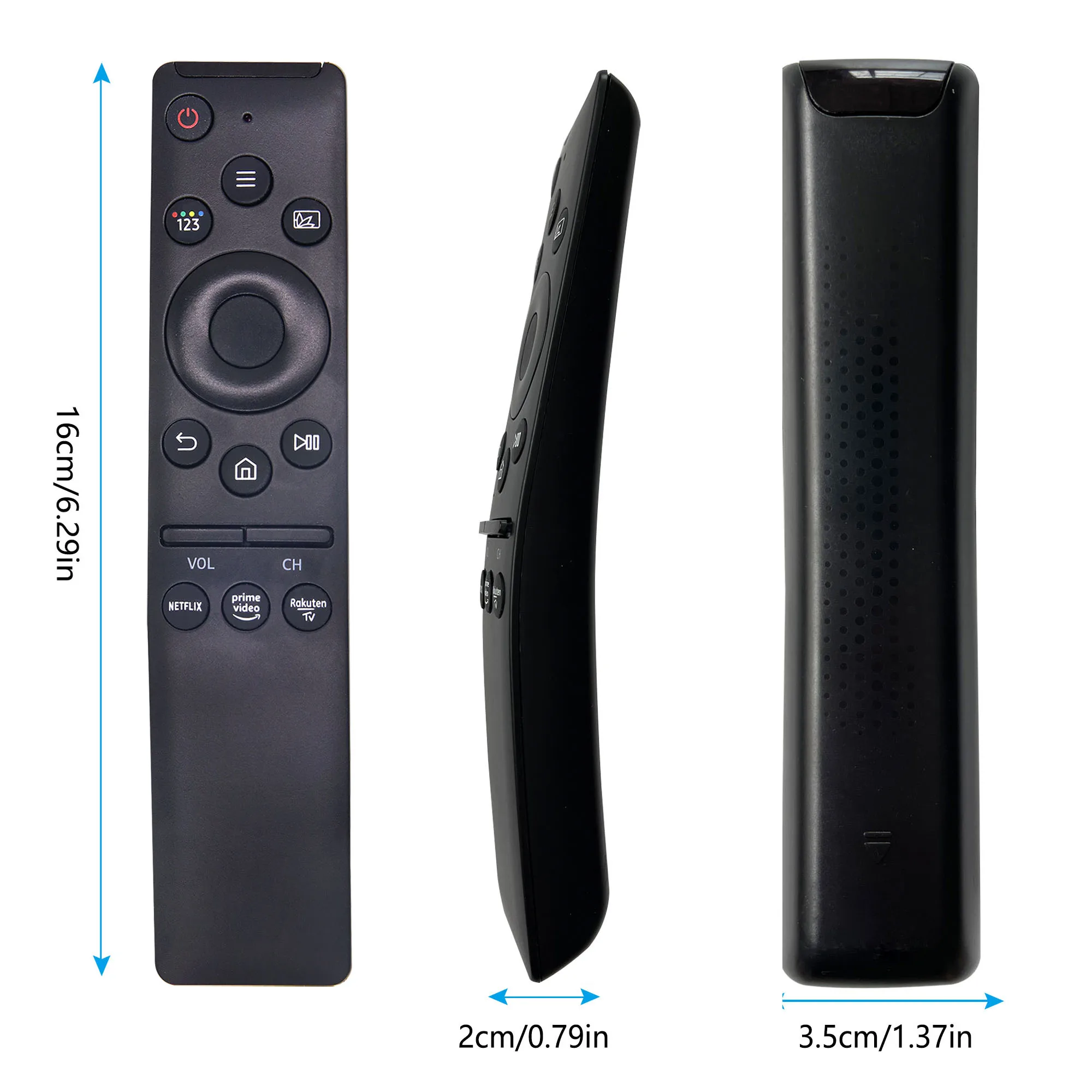 Replacement Universal Remote Control for Samsung Smart TV Remote- LED, QLED, UHD, SUHD, HDR, LCD, HDTV, 4K, 3D, Curved, Plasma S