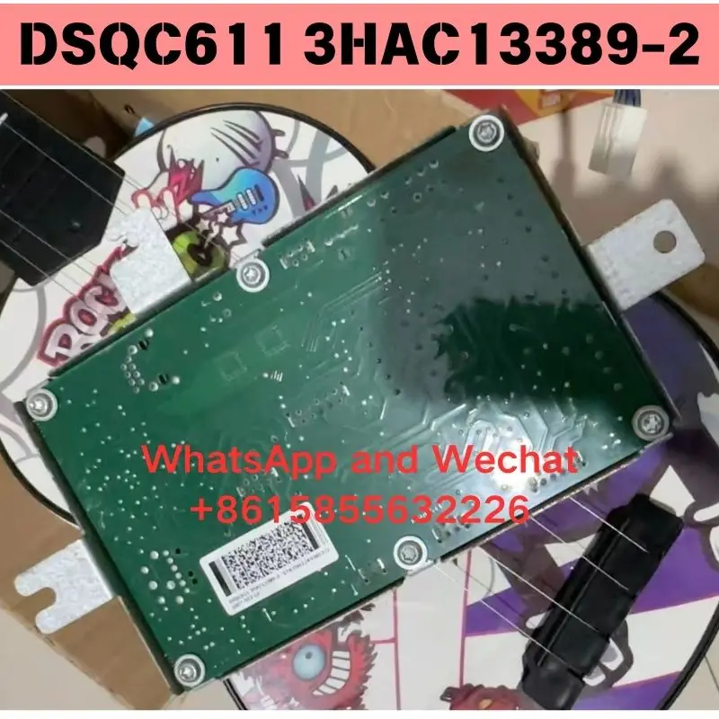 Used OEM disassembled parts DSQC611 3HAC13389-2 motherboard Functional test OK