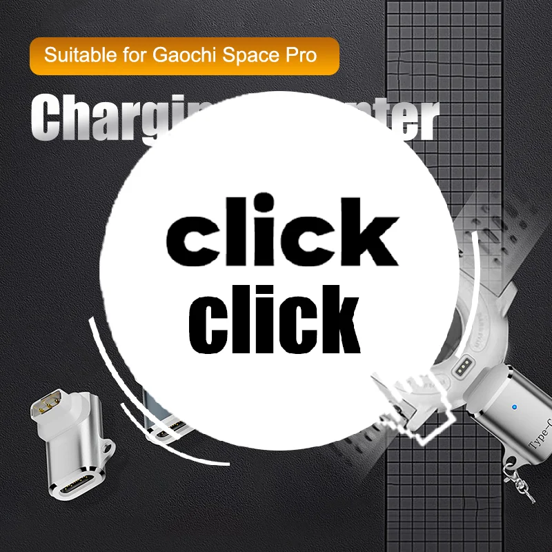 محول شاحن الساعة الذكية لساعة Coros Pace Pro محول شحن ساعة صغيرة موصل شحن لـ Coros Pace Pro مع الضوء