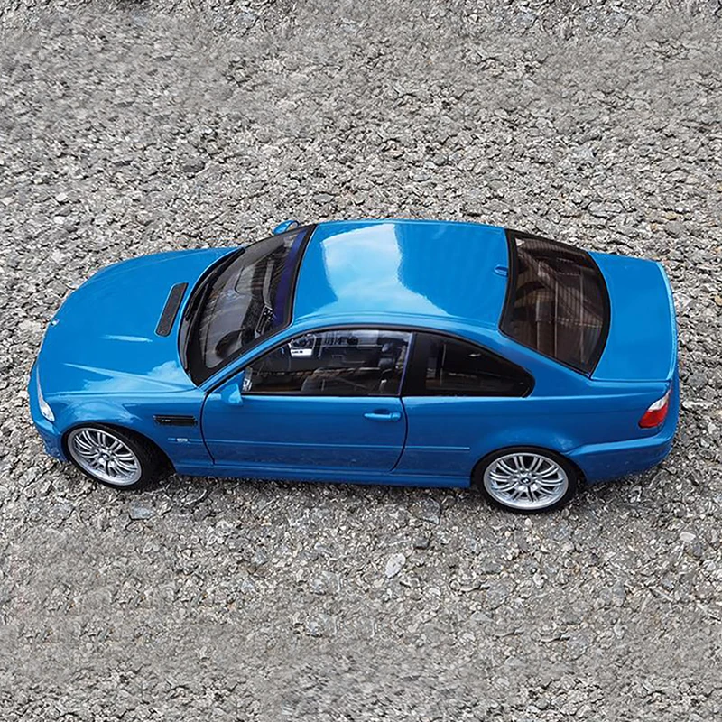 Solido 1:18 Legierung Doppeltür E46 M3- LAGUNA BLUE-2000 Legierung Doppeltür S 1806502