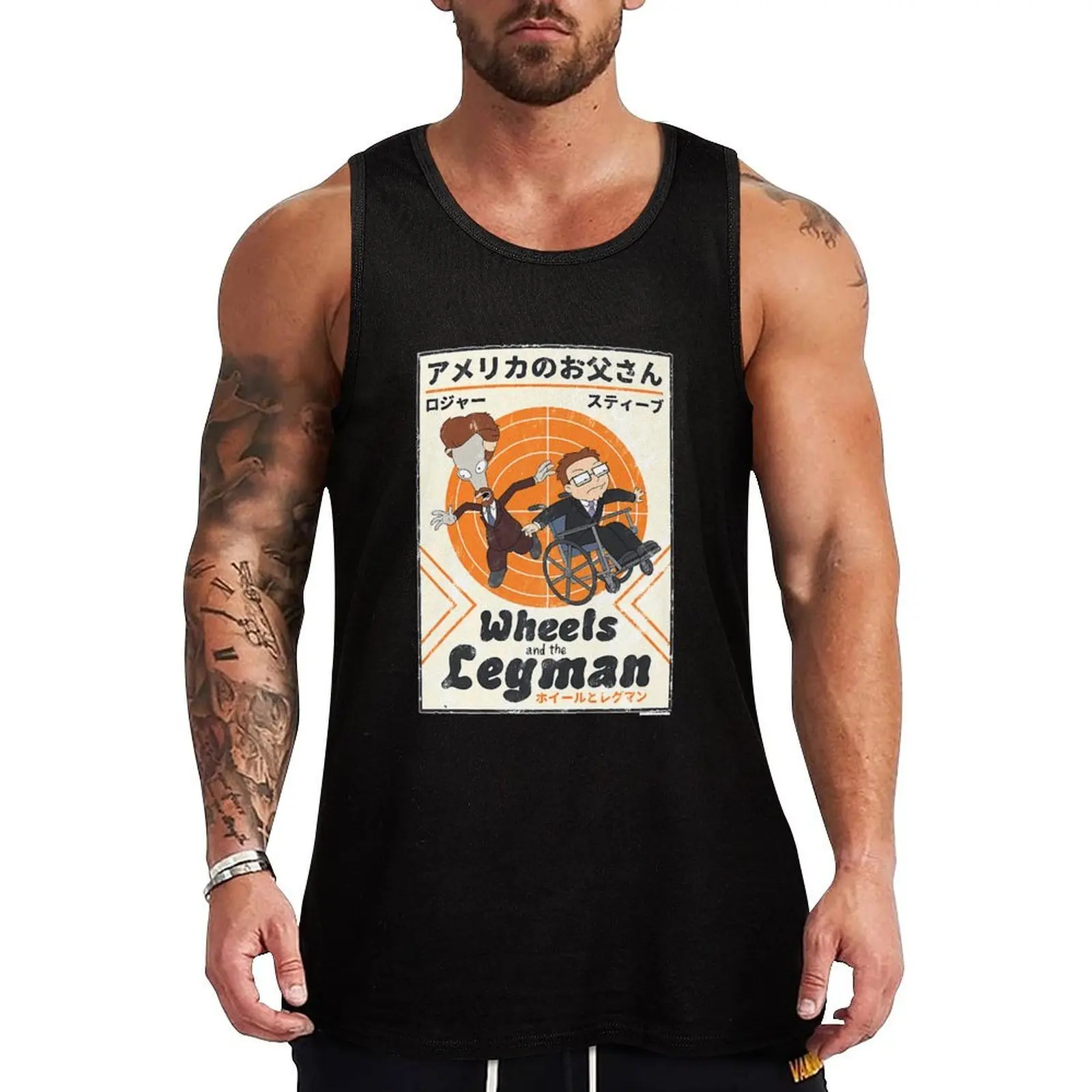Wheels And The Legman Tank Top Thin Cool Tank Top Summer Breathable Sleeveless Shirt