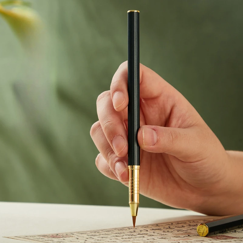 1pc Pen style brush, small Kai, wolf hair soft pen, portable beautiful pen, stationery supplies