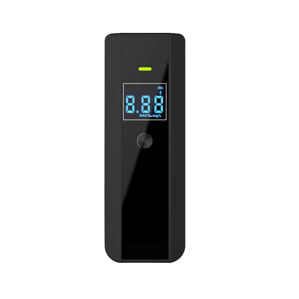 At188 Portable Breath Alcohol Tester Fast Respond Breathalyzer for Home Alcohol Tests with Digital LCD