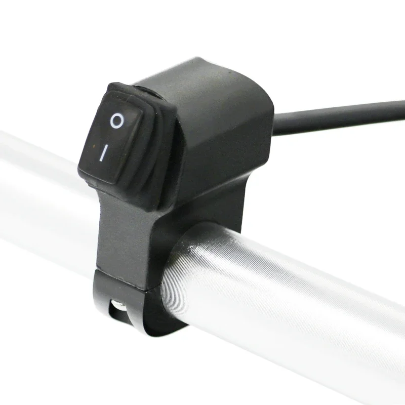 

Motolove 12 В водонепроницаемый мотоциклетный переключатель из алюминиевого сплава, переключатель фар на руле, переключатели для мотоциклов, 2 провода, 22 мм