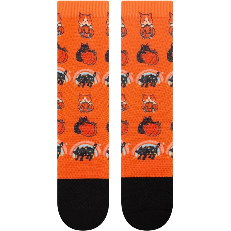 Halloween Horror Fun Socks Cute Fashionable Cool Crazy Stupid Middle Socks