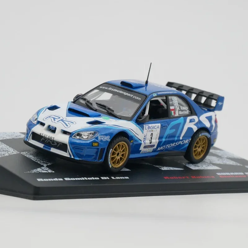 

Diecast IXO 1:43 Scale Subaru Impreza WRC Rally Car Alloy Car Model Collectible Toy Gift Souvenir Display Ornament