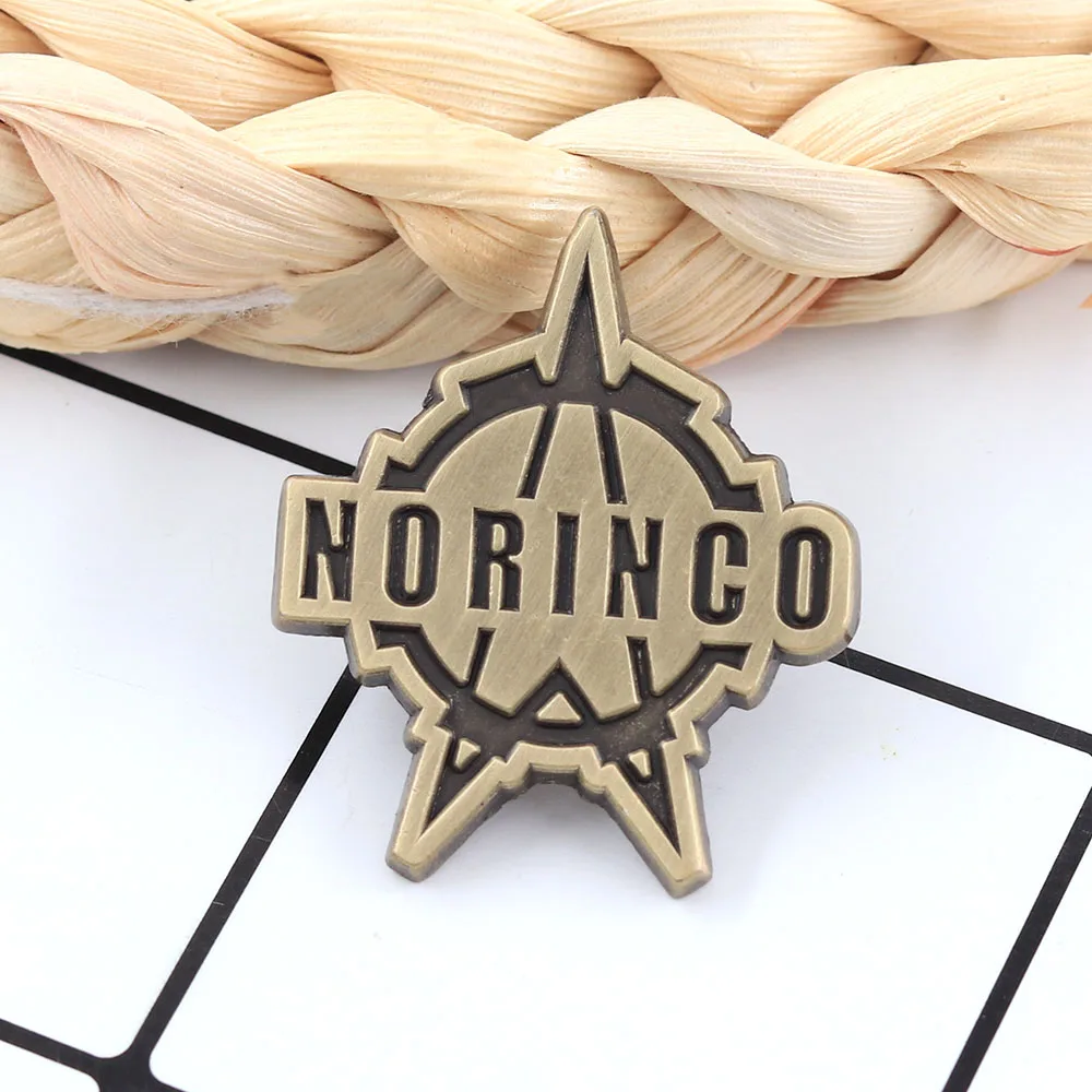 NORINCO Logo Emaille-Pin Militärindustrie-Abzeichen Taktische Ausrüstung Metallbrosche für Army-Fans Sammlerstück Anstecknadel für Jacke Rucksack – Detail 9