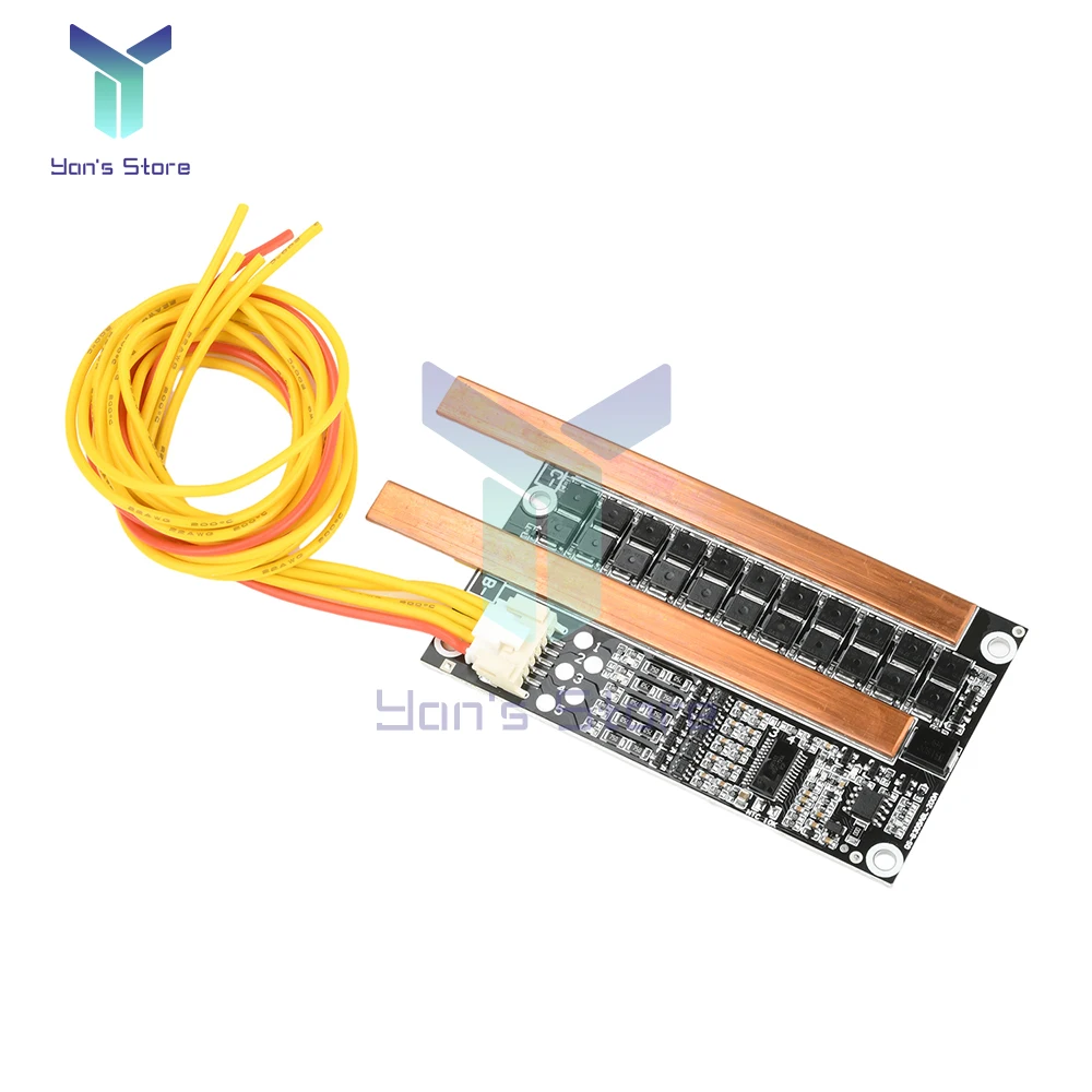 3S 4S 120A LiFePO4 Lithium Battery Protection Board Same Port Balance BMS Protection Board for Ship Engine Car Starting Inverter