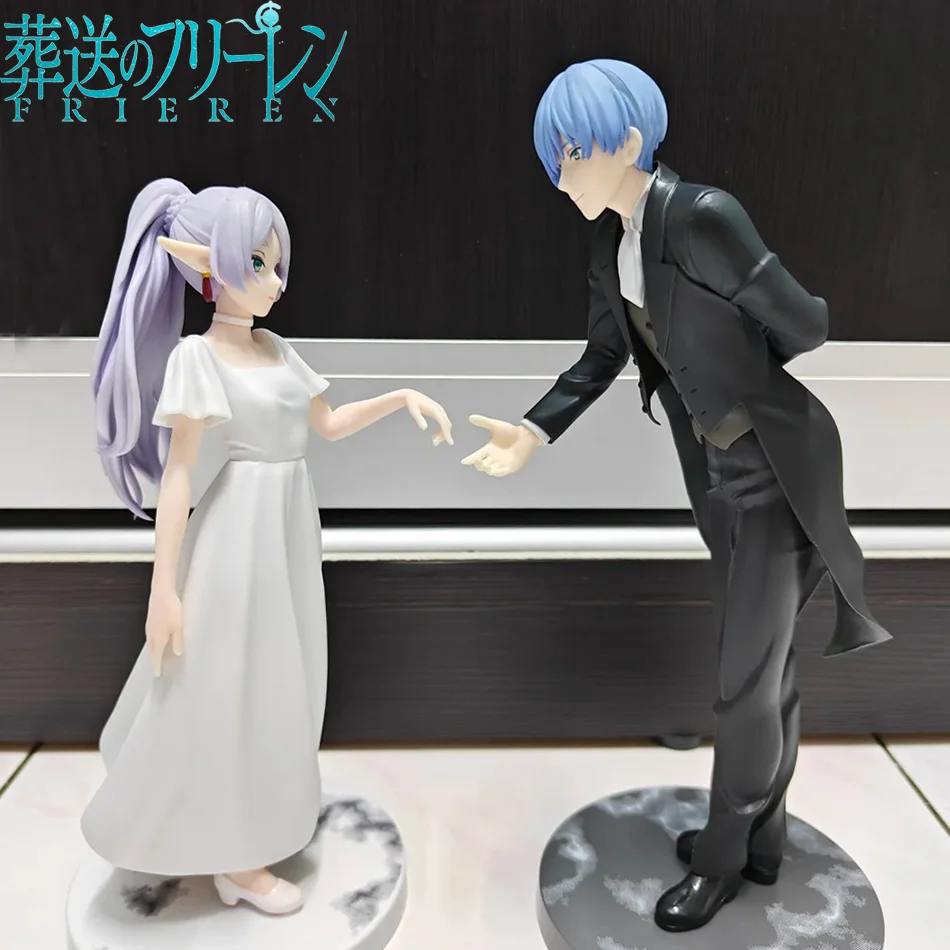 Figura de Anime de Frieren de Frieren: Beyond Journey's End, Figura de Acción de Frieren para Escritorio, Linda Figura de Colección de Frieren en Pose de Baile, Muñeca de Juguete