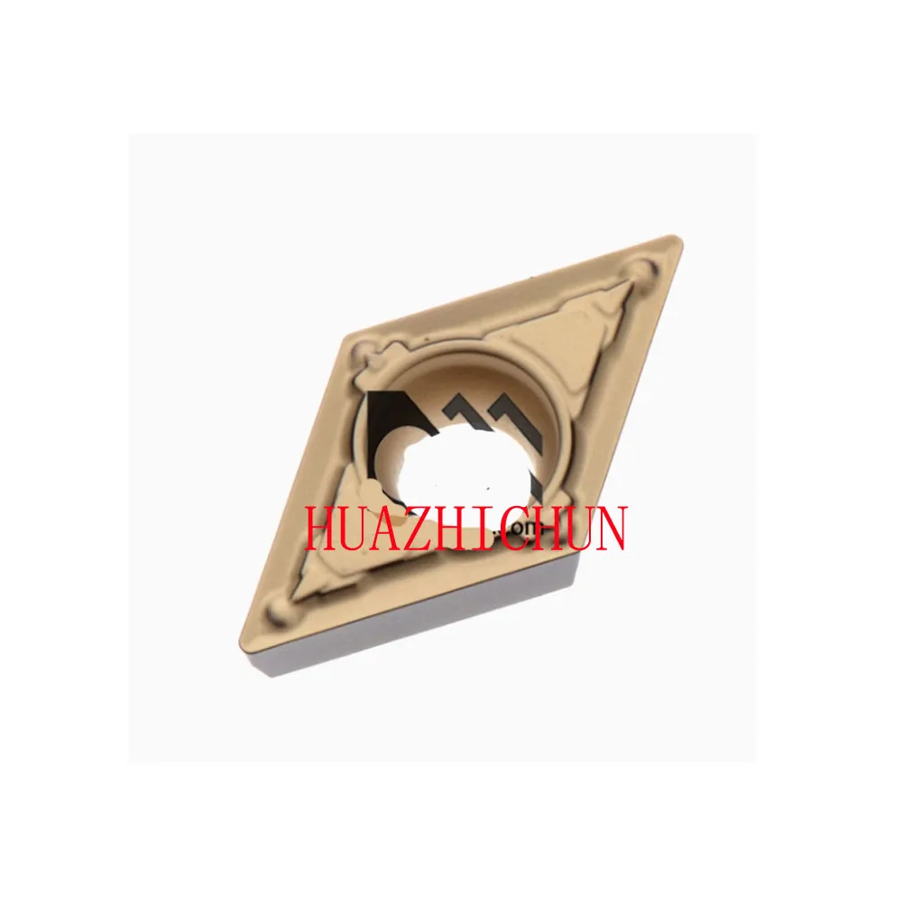 

HUAZHICHUN DCMT11T304-MV UE6020 Carbide Inserts Milling Cutter Tool