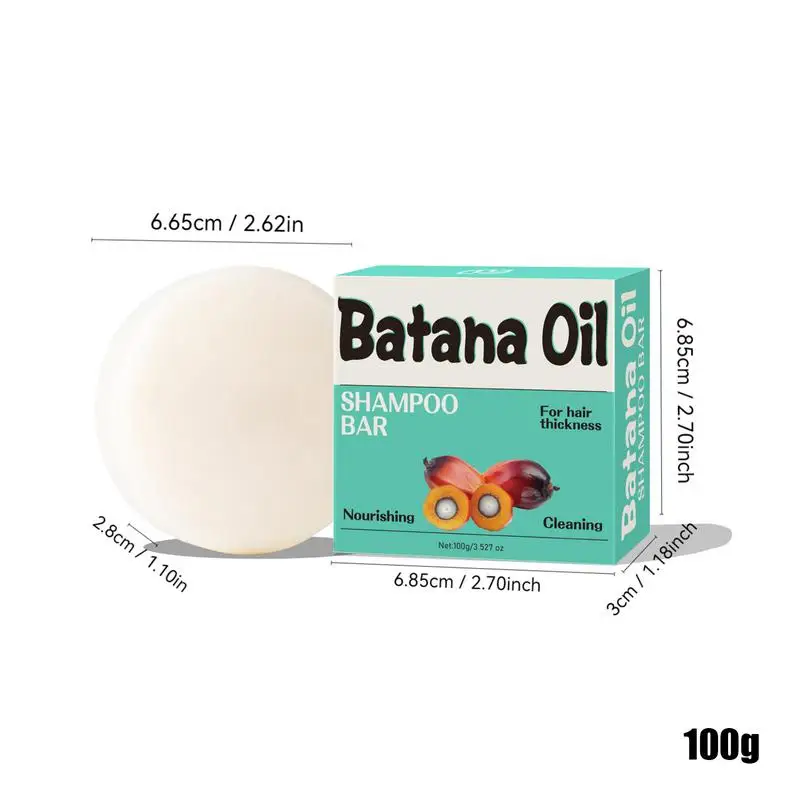 Batana Hair Fast Growth Oil Soap Przeciw wypadaniu włosów Odżywczy szampon do włosów Wzmacniający kontrolę oleju Gładki błyszczący i