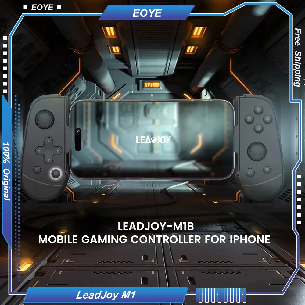 

LeadJoy M1B/M1C Геймпад Игровой контроллер iOS Джойстик для Xcloud, iPhone, GeForce NOW, Genshin Impact, Xbox Game Pass wukong