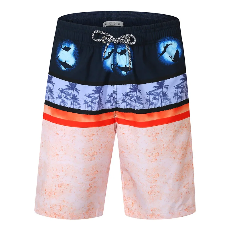 Pop Shark Graphic U.s. West Cosat Shorts Broek 3d Print Hiphop Y 2K Board Shorts Zomer Hawaii Badpak Cool Surf Zwembroek