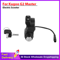 For G2 Master 7pin Handlebar Switch with Accelerator for Kugoo Kukirin G2 Master Electric Scooter Speed Throttle Lock Key Parts