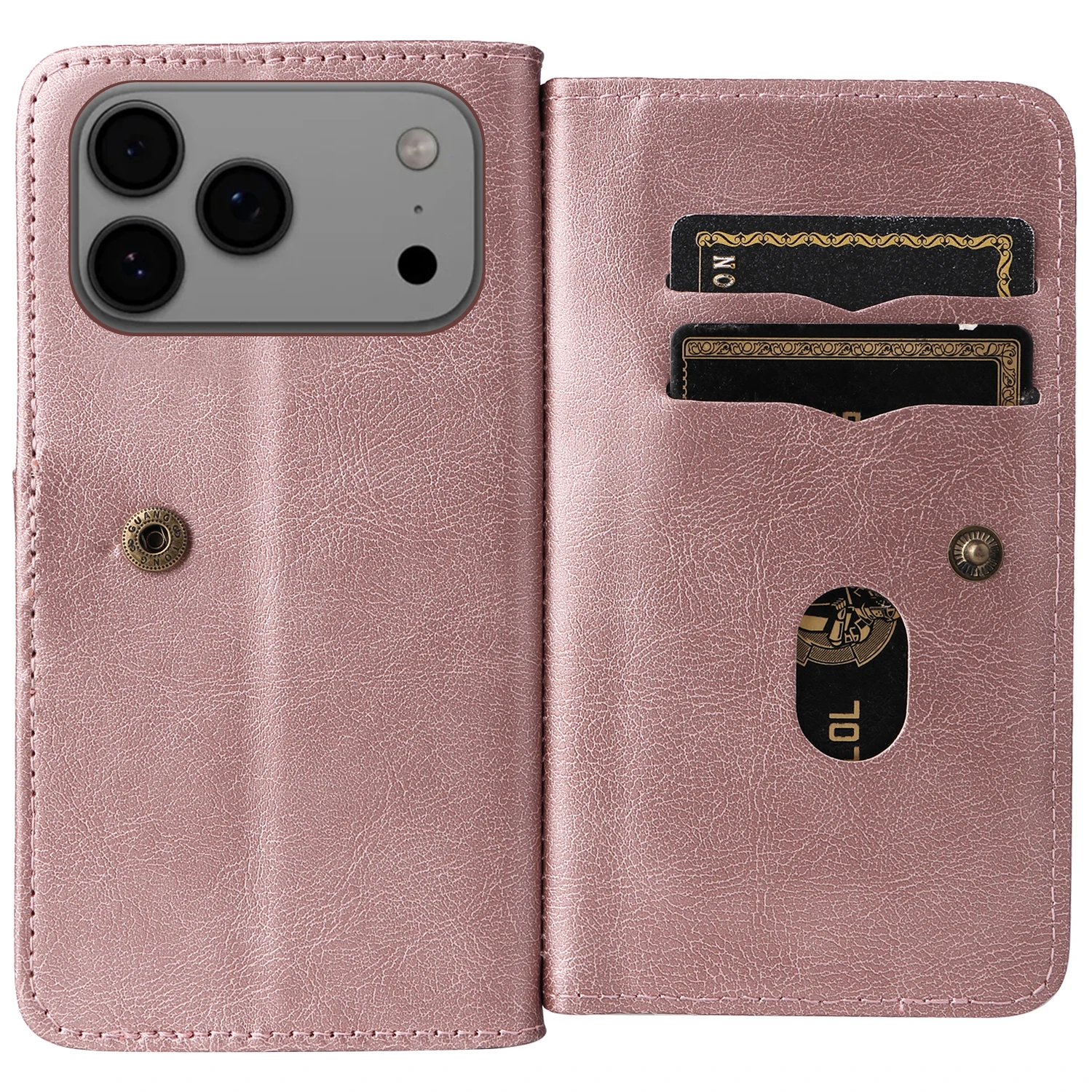 الوجه المغناطيسي متعدد بطاقات Solt محفظة جلدية حافظة جلدية آيفون 17 برو ماكس 16 زائد 15 14 13 12 11 حقيبة جيب محفظة غطاء