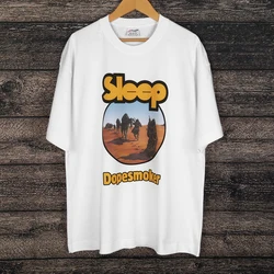 Sleep T-Shirt Dopesmoker Metal Rock Band Om Boris Sunn O))) Earth High On Fire Cotton Clothing Men's Short Sleeves Shirt