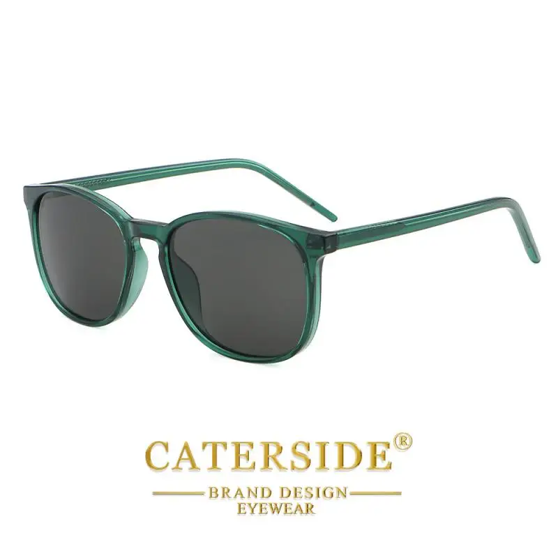 CATERSIDE Neue runde Sonnenbrille für Herren, Markendesign, einfache Sonnenbrille für Damen, Reisen, Business, Party, Brillen, Geschenk, Sommerstil – Detail 10