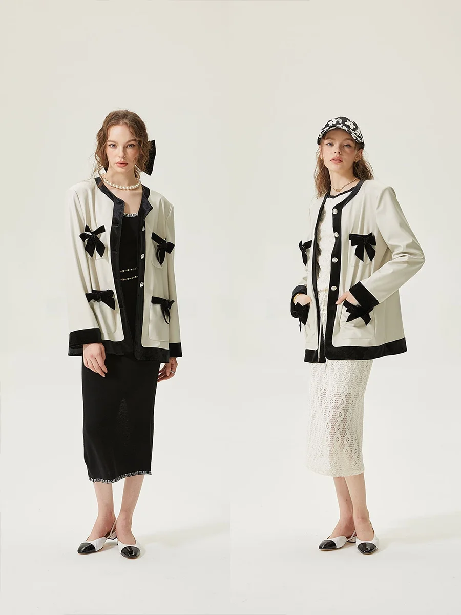 Giacca in Similpelle Morbida Bluetique Cloud, Tessuto Ultra Morbido per Capispalla Casual da Donna