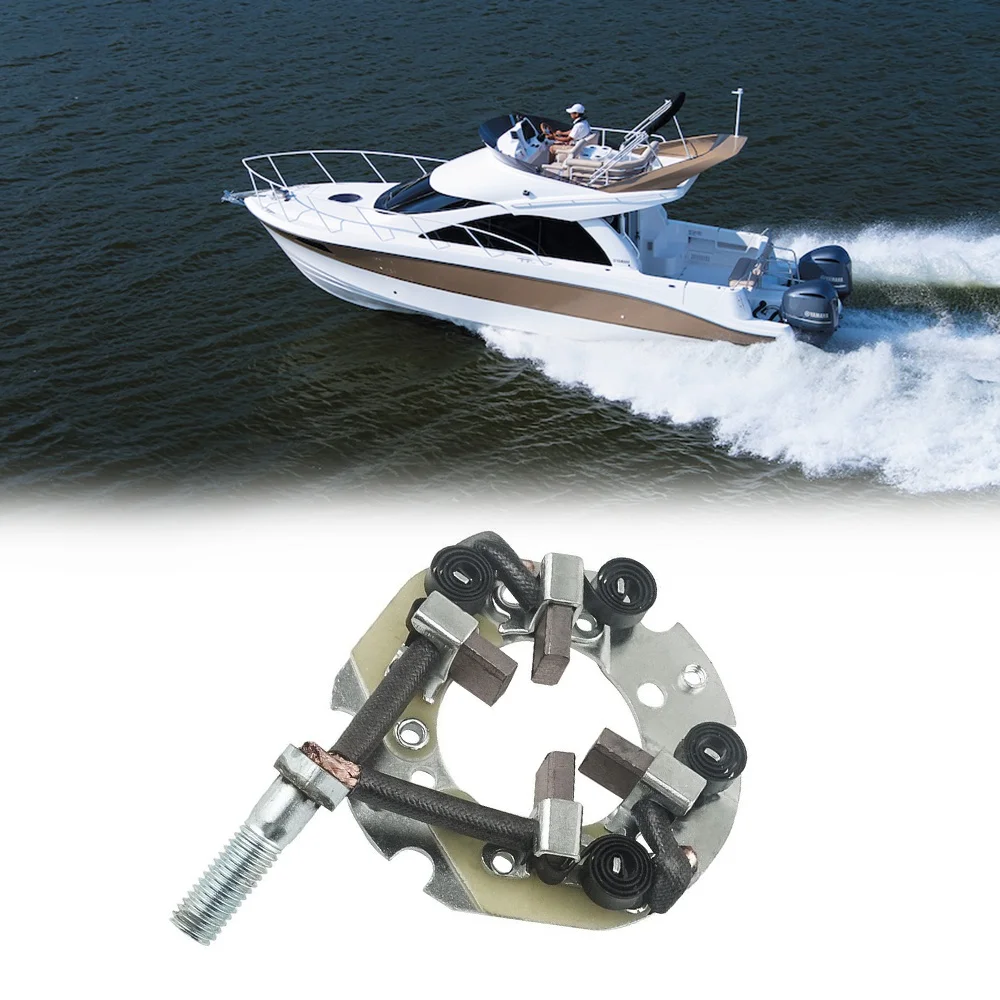 

Unusual 6N7-81840 Carbon Brush Set For Outboard Engine 115HP 150HP 200HP 6N7-81840-00 Boat Engine