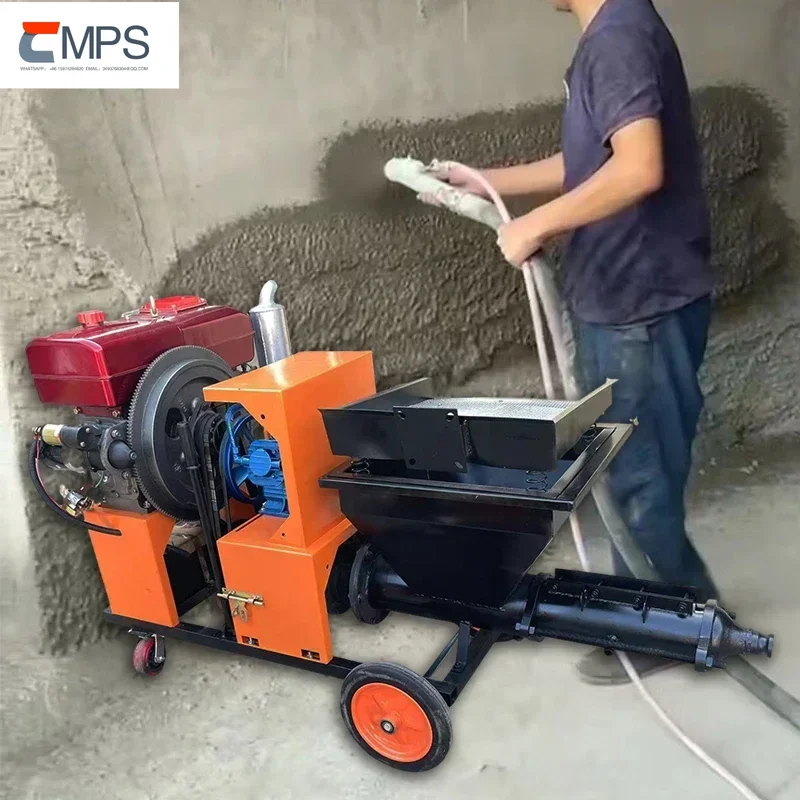 Hot Sales concrete mortar machine automatic mortar gypsum wall plaster machine mortar spray machines