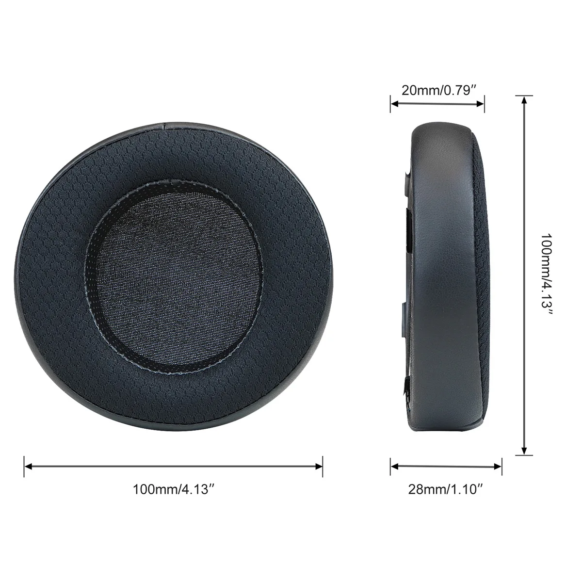 Replacement Earpads for Hifiman HE300/400 400se/500/560 Headset Headphones Leather Sleeve Earphone Earmuff - Image 3