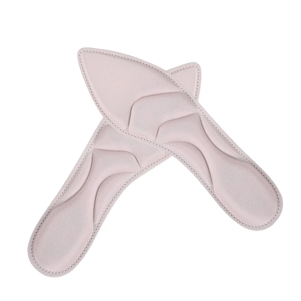 

4d Cuspidal Sponge Insoles Shock Absorbing Breathable Comfortable for Prolonged Standing Pink Sponge Insoles Absorption Pad