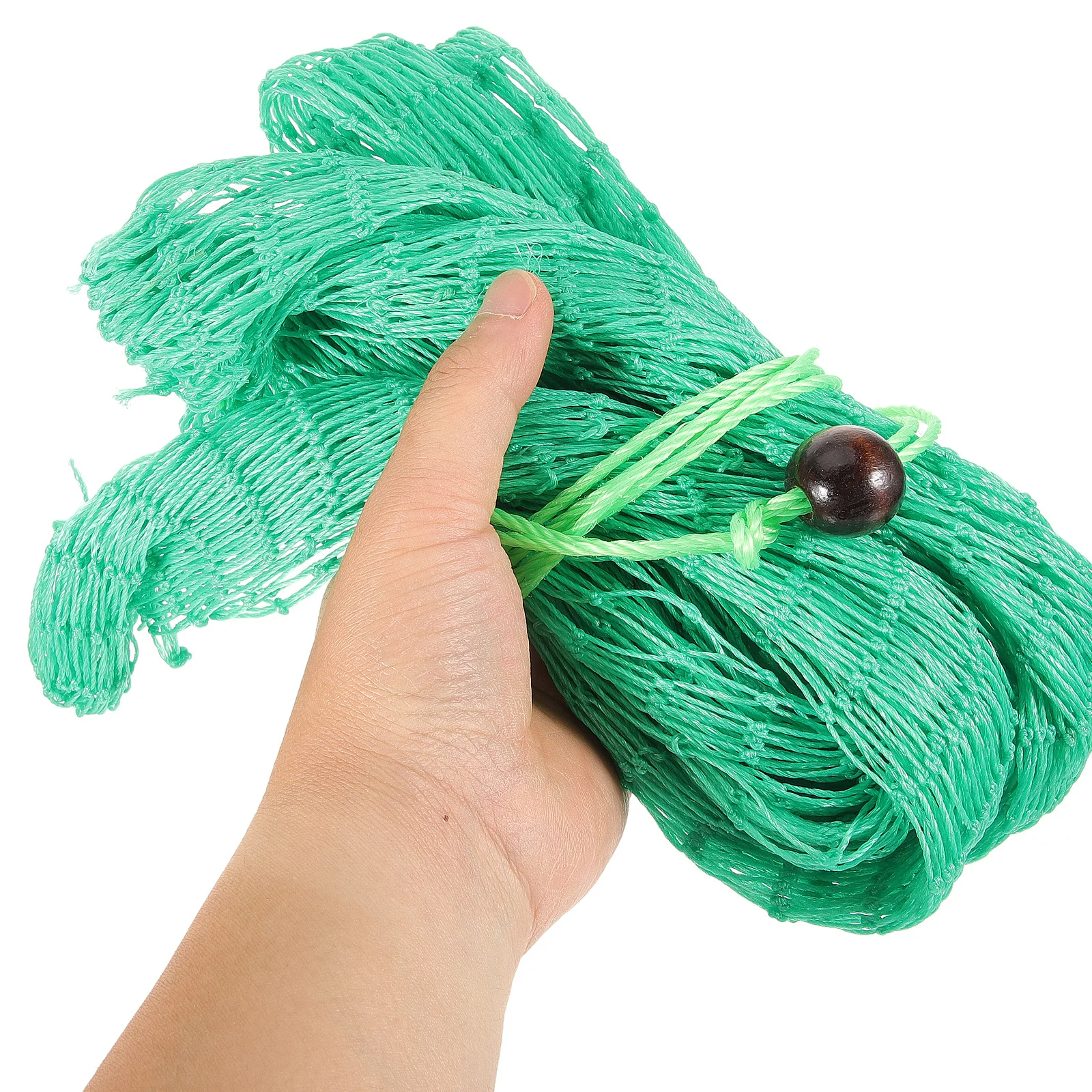 ارتداء مقاومة النايلون الصيد صافي المحمولة الرباط الأسماك اصطياد حقيبة سعة كبيرة الأسماك تخزين صافي شباك الصيد