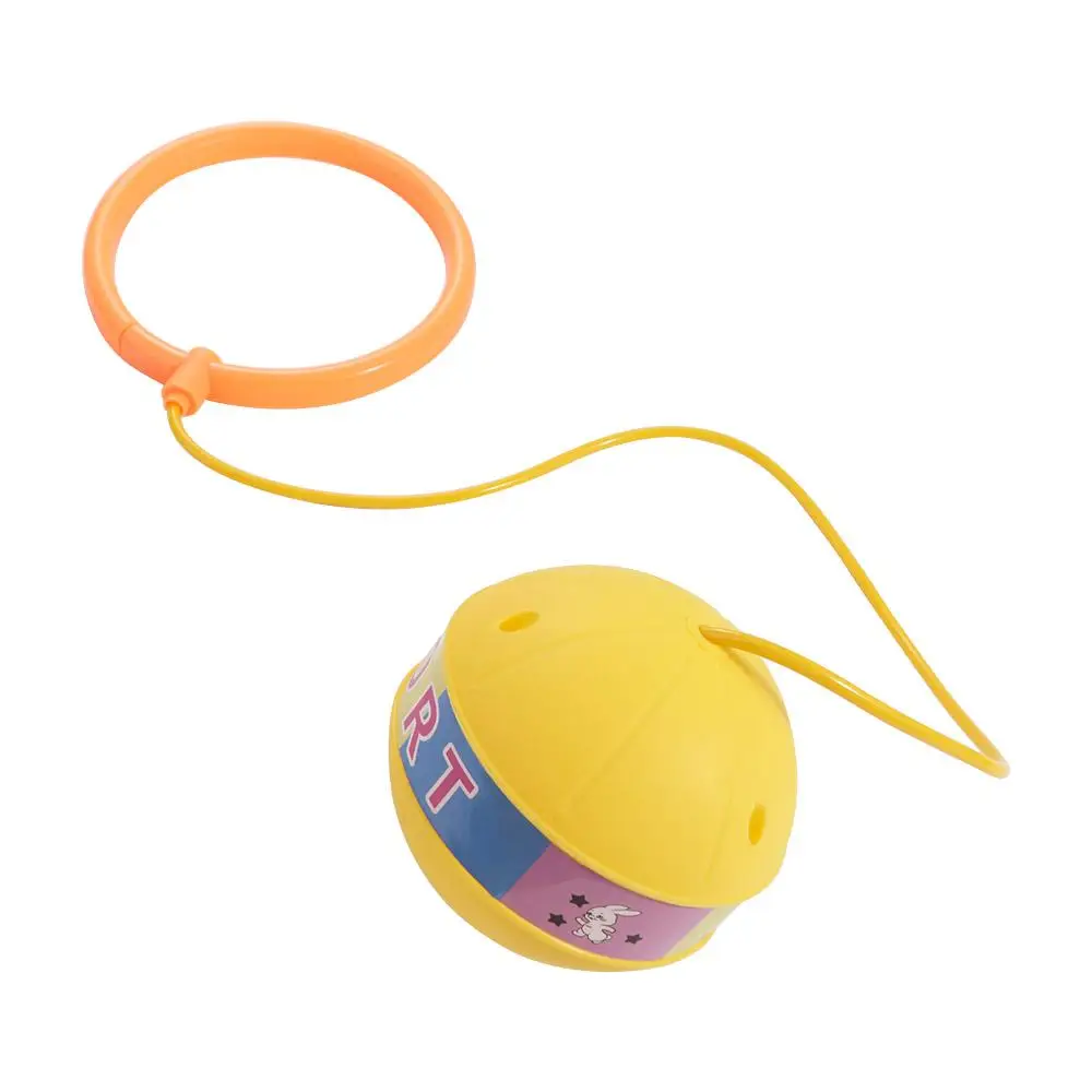 Foot Hoop Ball Luminous Foot Jumping Ball On String Skip Ropes Sports Reaction Training Ball Height Growth Exercise Sports