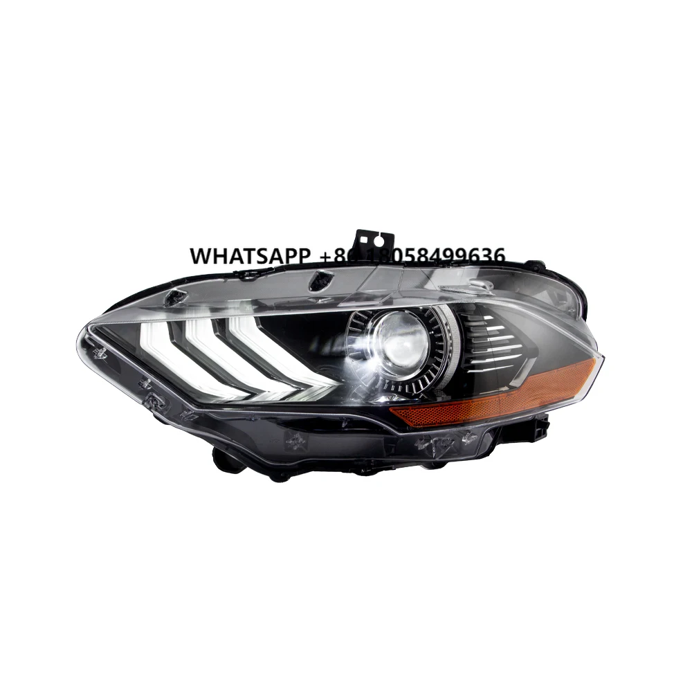 

High Quality LED Auto Headlights Assembly for Ford Mustang 2018-2023 Front Lamps High-Projection Lens New Car Accessories