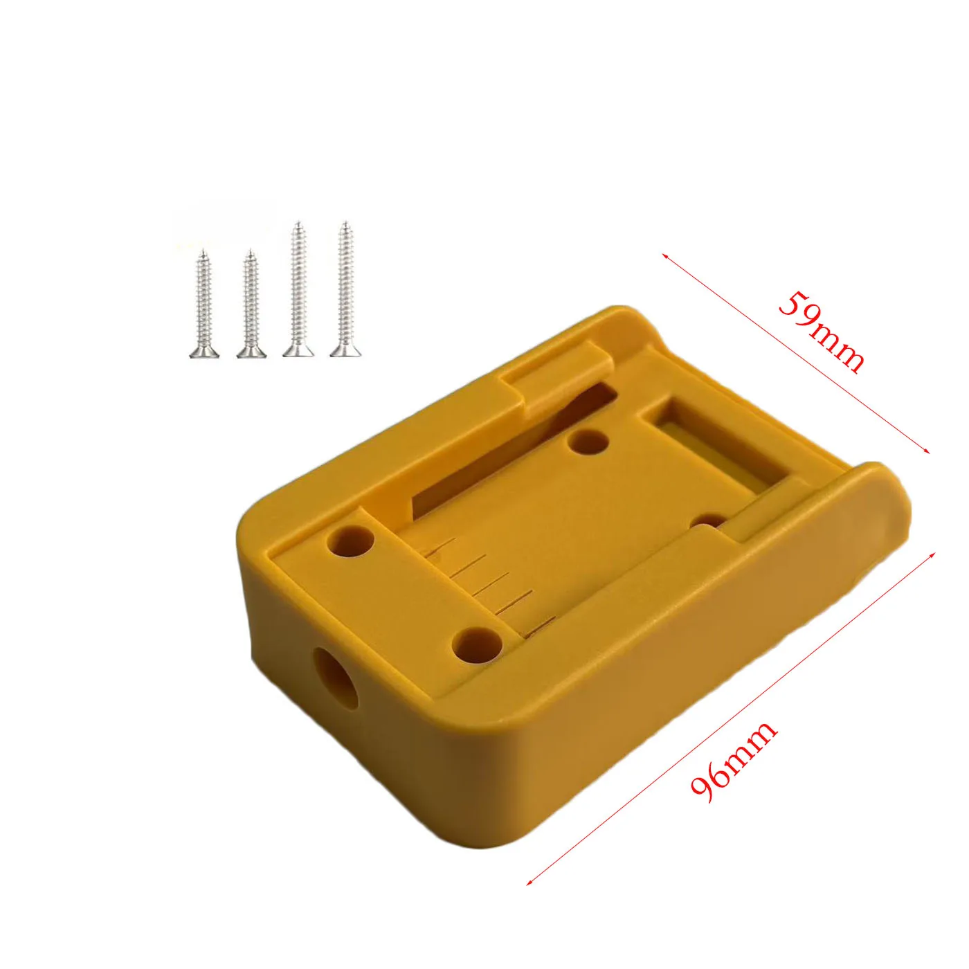 Plastic Battery Tool Holder Mounting Bracket For DCB200 For DCB203 Battery Installation Mounting Bracket Power Tools