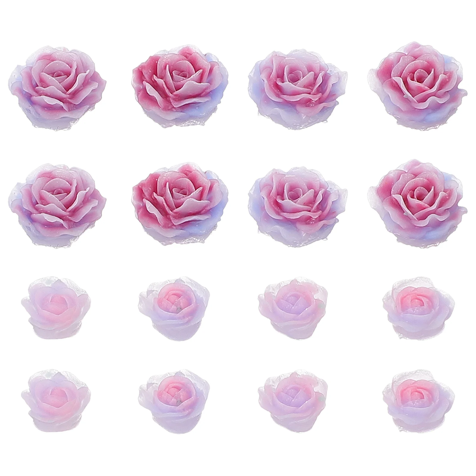 

Box 3D Flower Nail Art Charms Various Styles Durable Long-Lasting Color Romantic Aesthetic Decorations Nail Charms