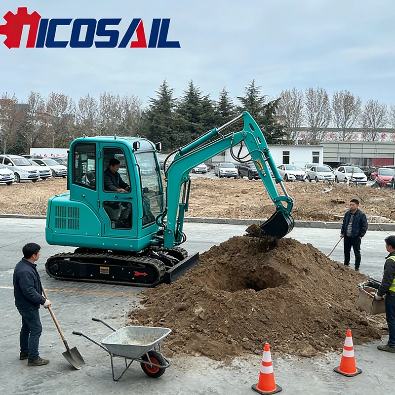 

Маленький 3-тонный экскаватор с высокой мощностью экскавации, небольшой гидравлический экскаватор, двигатель CE EPA, небольшой гидравлический экскаватор