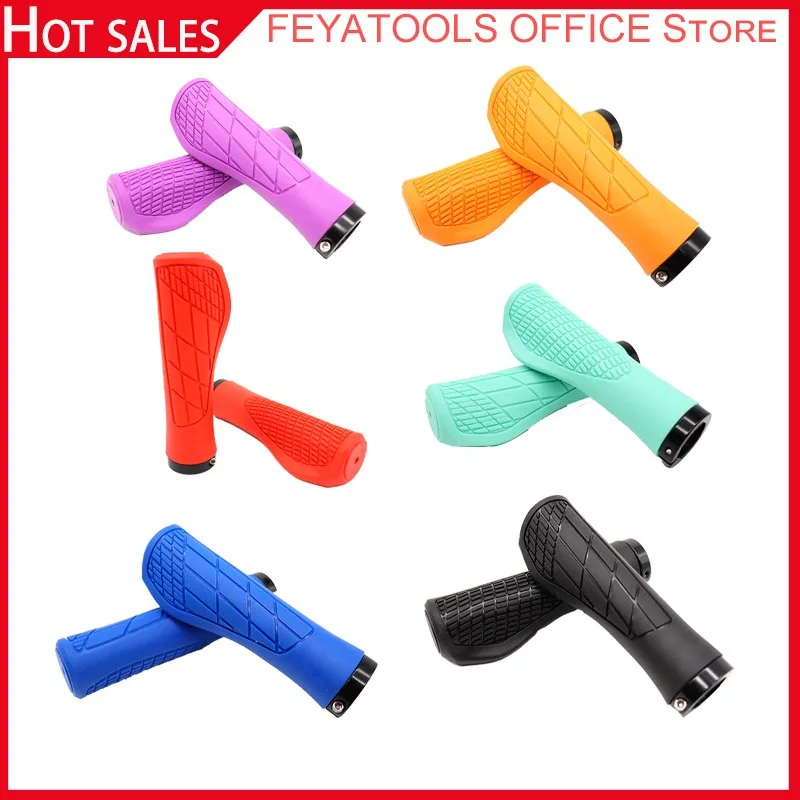 

Bicycle Grips Anti Vibration and Anti Slip Handle Mountain Bike Equipment Ergonomic Bicycle Rubber Handle Cycling Accessories