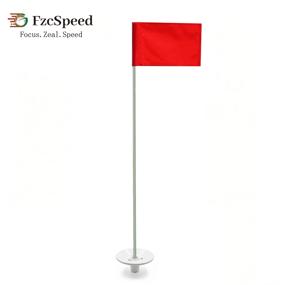 Portable Golf Putting Green Set with Removable Flagstick Hole Cup Plastic Base And Flagpole for Backyard Practice Golf Accessori