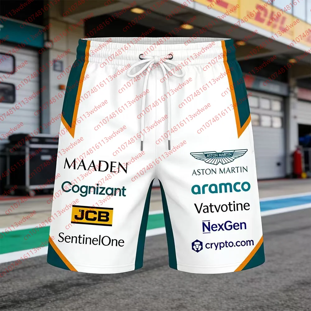

2026 Aston Martin Beach Shorts Unisex Quick Drying Fashion Shorts Summer Casual Board Shorts Heavy motorcycle Racing Shorts